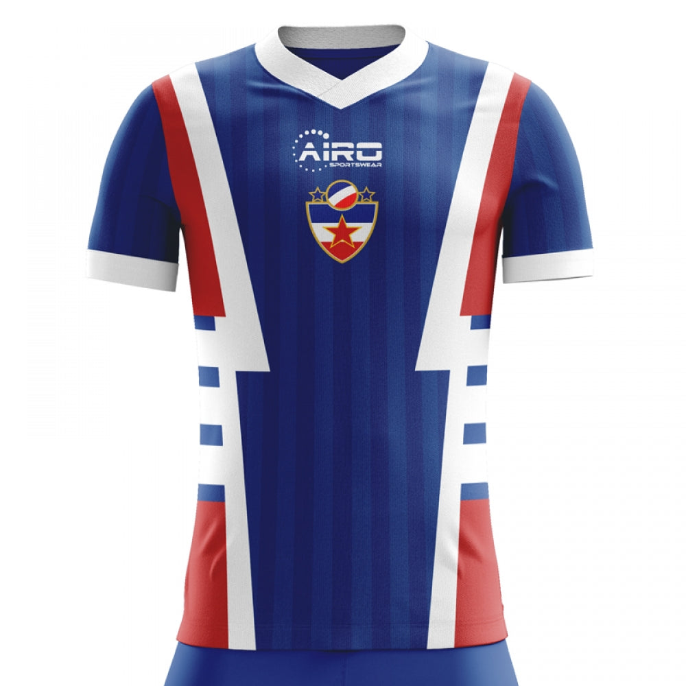 2025-2026 Yugoslavia Home Concept Football Shirt - Kids (Long Sleeve)_0