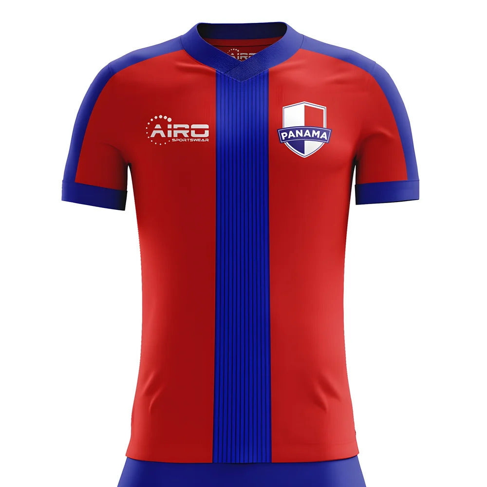2025-2026 Panama Home Concept Football Shirt - Little Boys_0