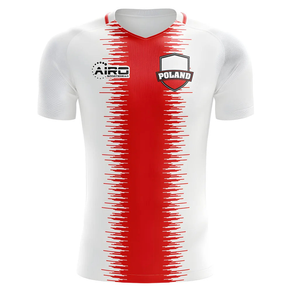 2025-2026 Poland Home Concept Football Shirt - Kids (Long Sleeve)_0