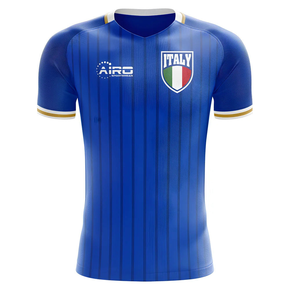 2025-2026 Italy Home Concept Football Shirt - Kids (Long Sleeve)_0