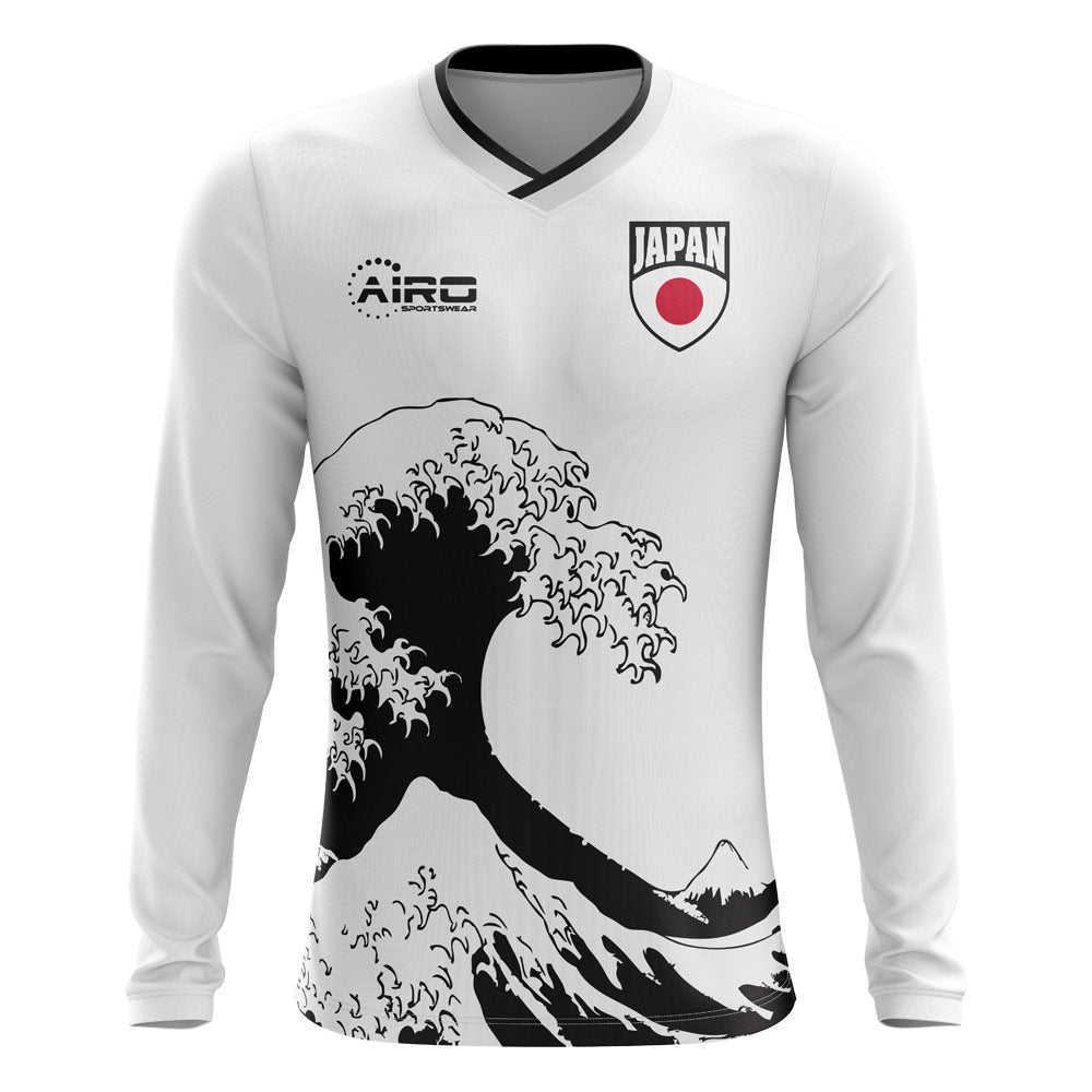 2025-2026 Japan Long Sleeve Away Concept Football Shirt (Kids)_0