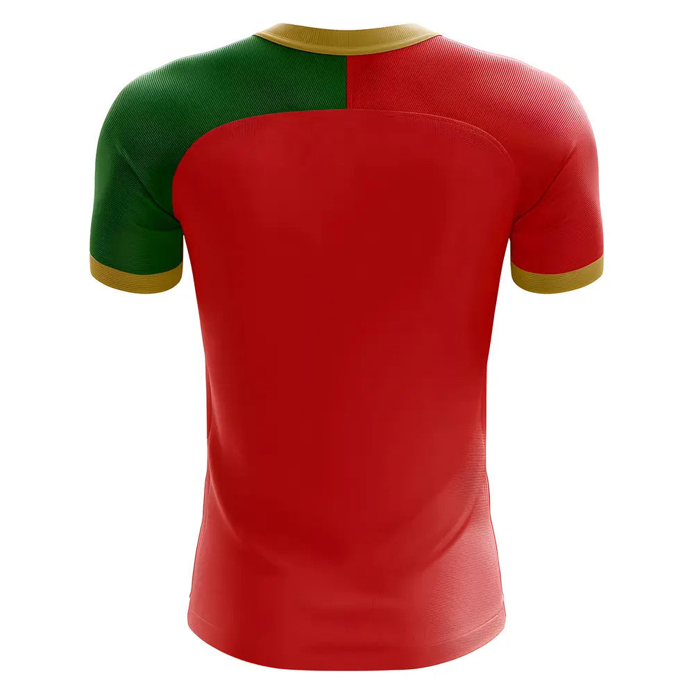 2025-2026 Portugal Flag Home Concept Football Shirt (Kids)_1