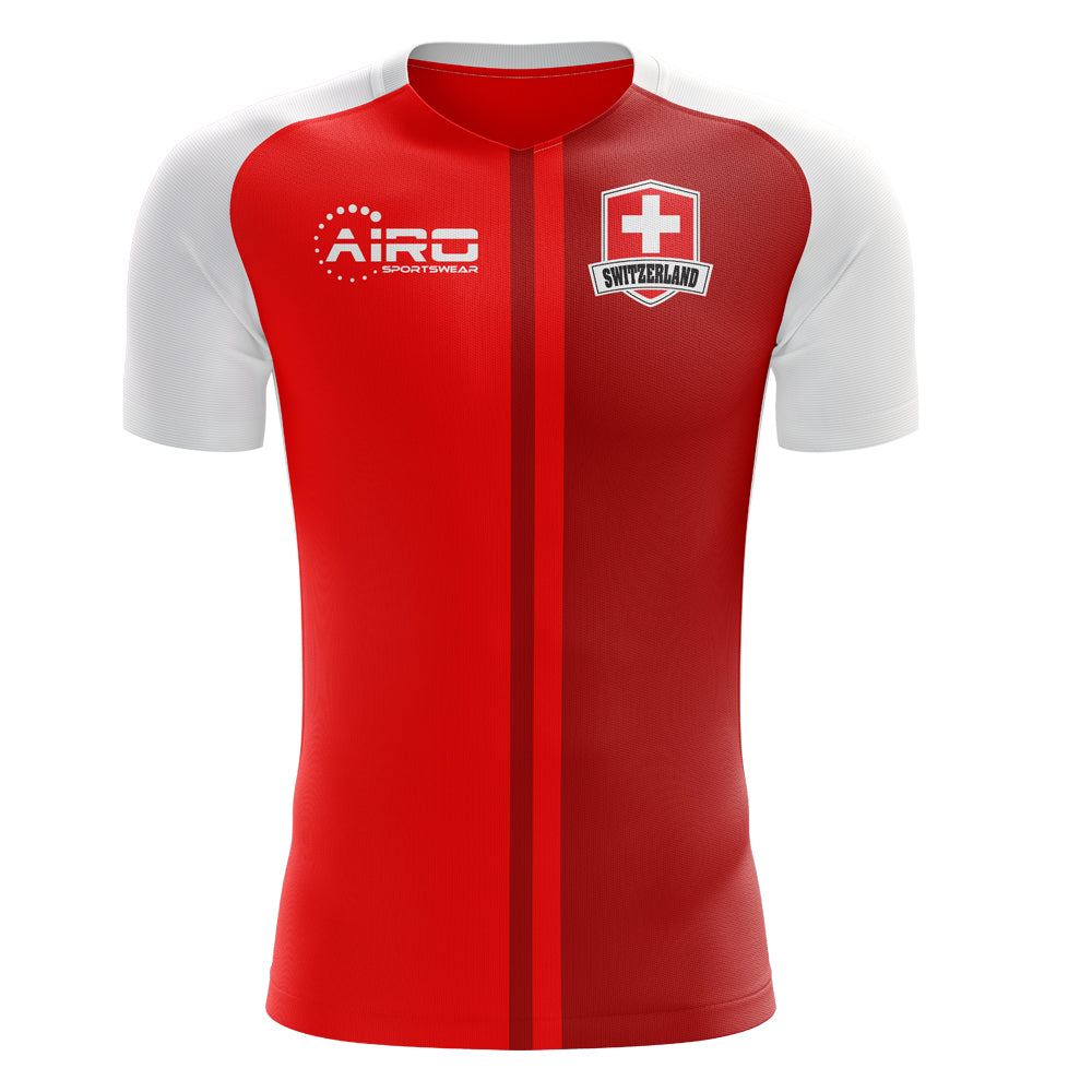 2025-2026 Switzerland Home Concept Football Shirt - Little Boys_0