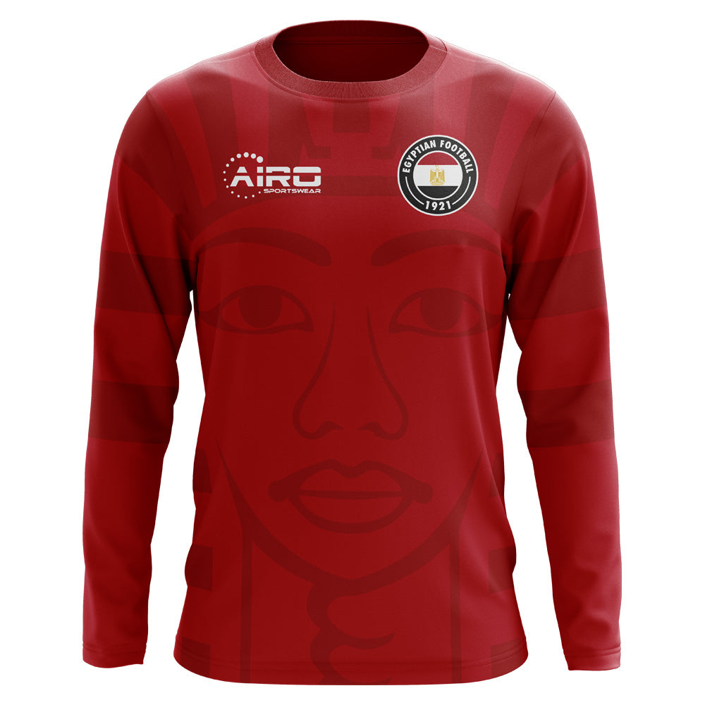 2025-2026 Egypt Long Sleeve Home Concept Football Shirt (Kids)_0