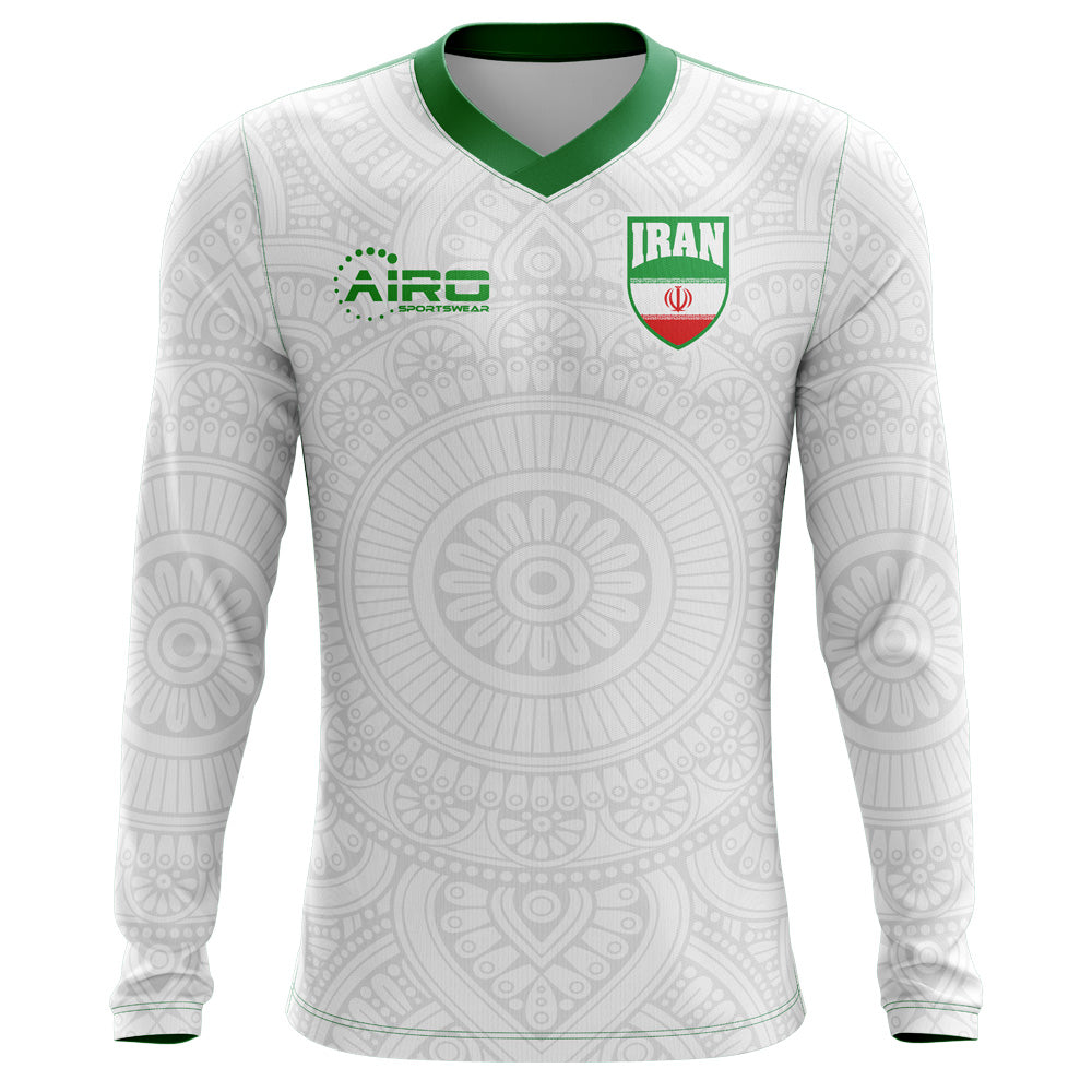 2025-2026 Iran Long Sleeve Home Concept Football Shirt (Kids)_0