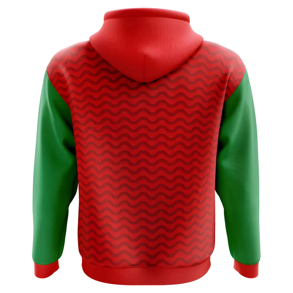 2025-2026 Morocco Home Concept Football Hoody (Kids)_1