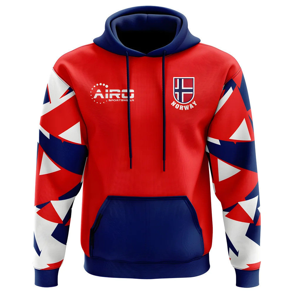 2025-2026 Norway Home Concept Football Hoody (Kids)_0