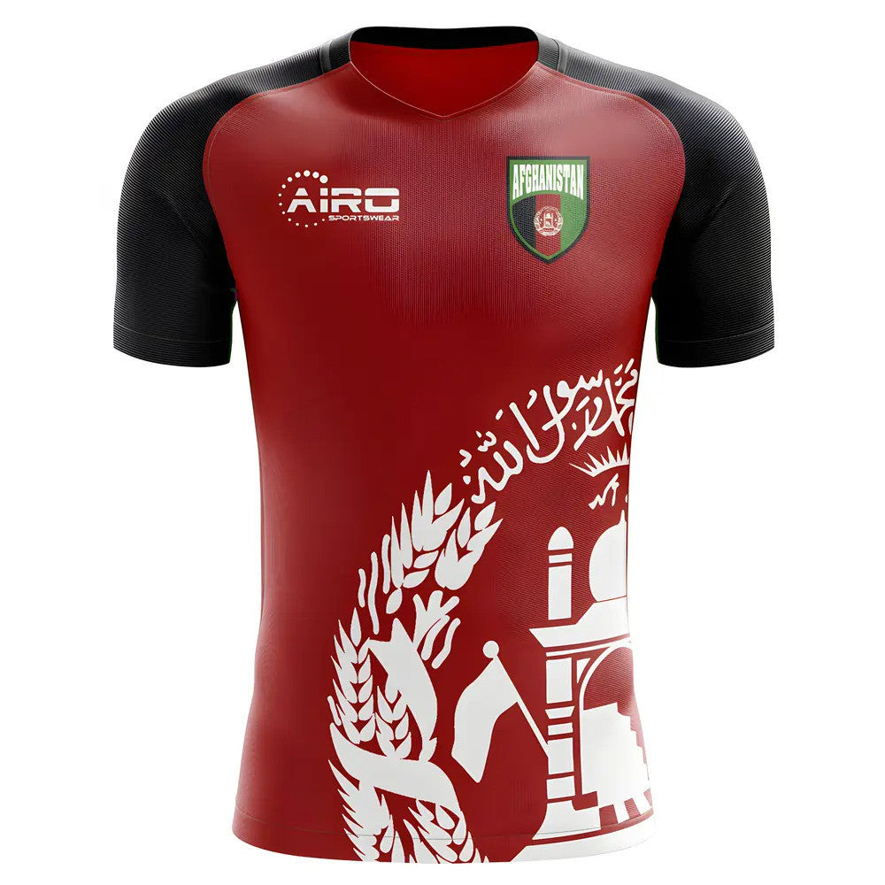 2025-2026 Afghanistan Home Concept Football Shirt - Kids (Long Sleeve)_0