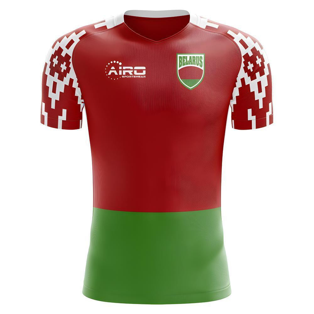 2025-2026 Belarus Home Concept Football Shirt - Kids (Long Sleeve)_0