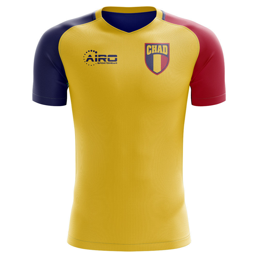 2025-2026 Chad Home Concept Football Shirt - Kids (Long Sleeve)_0