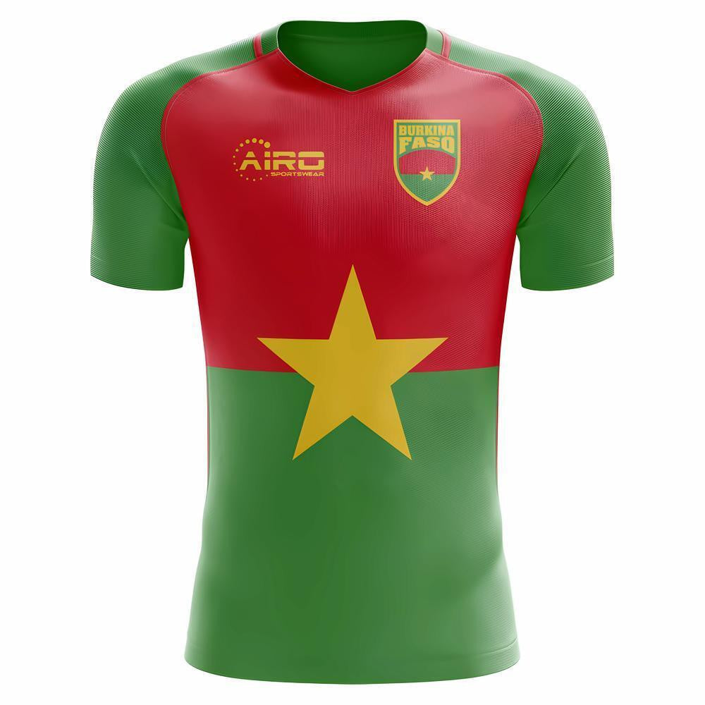 2025-2026 Burkina Faso Home Concept Football Shirt (Kids)_0