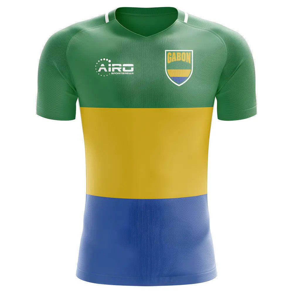 2025-2026 Gabon Home Concept Football Shirt - Little Boys_0