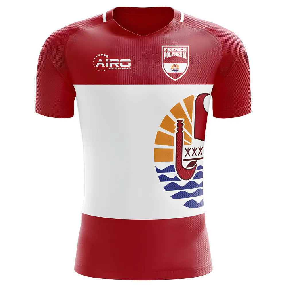 2025-2026 French Polynesia Home Concept Football Shirt - Kids (Long Sleeve)_0