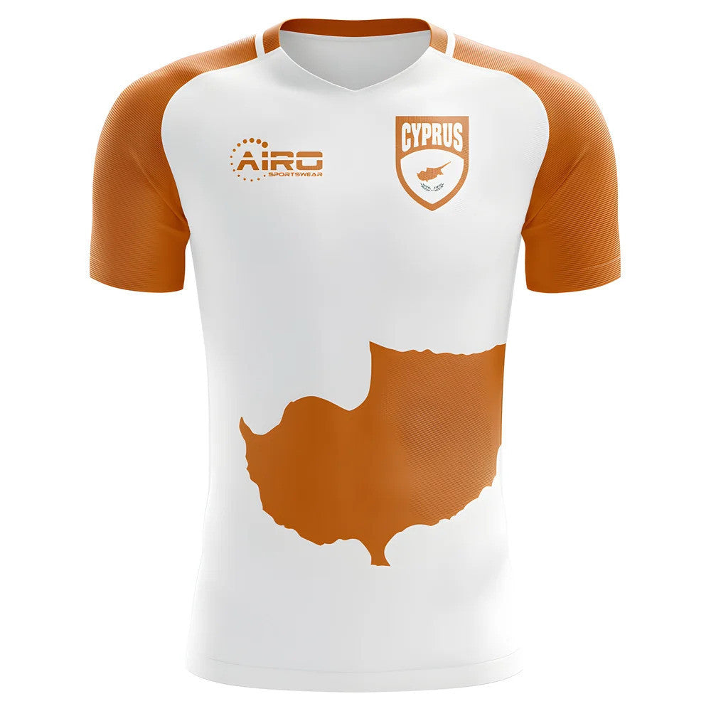 2025-2026 Cyprus Flag Home Concept Football Shirt (Kids)_0
