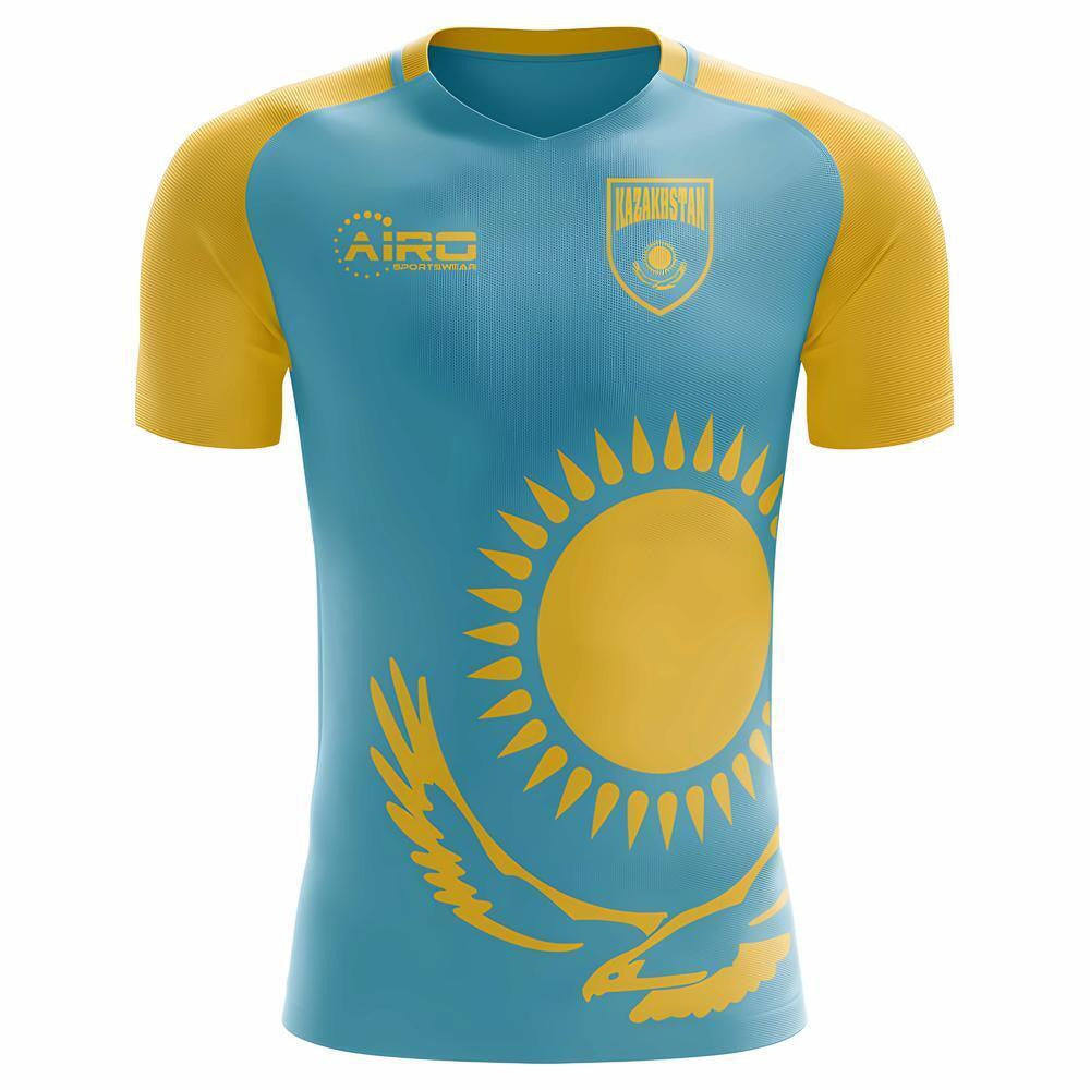 2025-2026 Kazakhstan Home Concept Football Shirt - Little Boys_0
