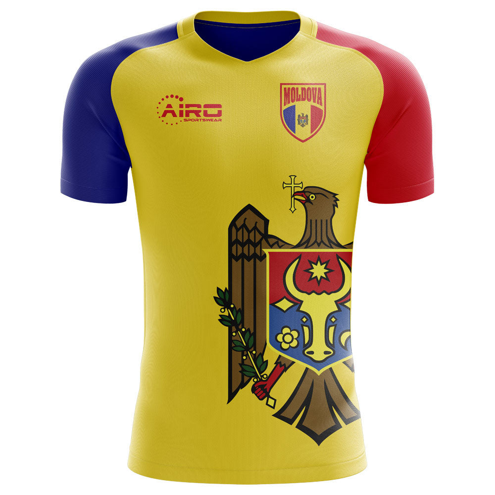 2025-2026 Moldova Home Concept Football Shirt (Kids)_0