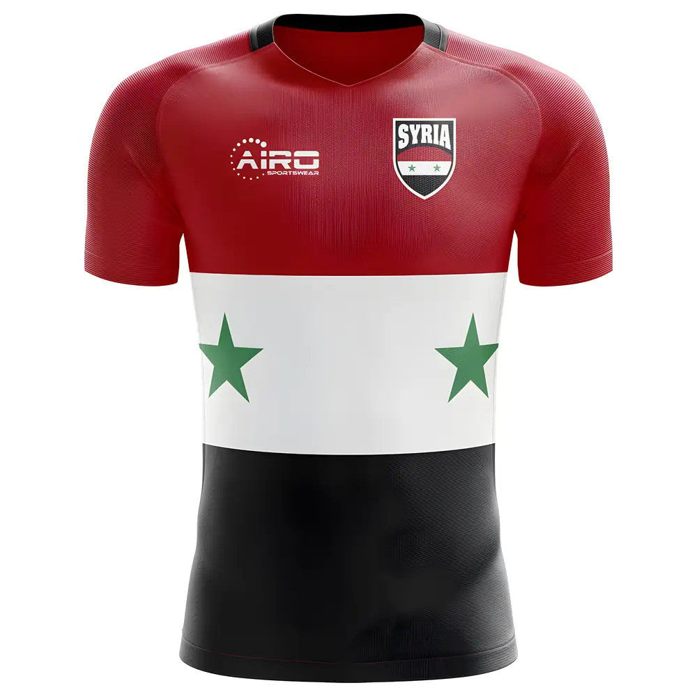 2025-2026 Syria Home Concept Football Shirt - Kids (Long Sleeve)_0