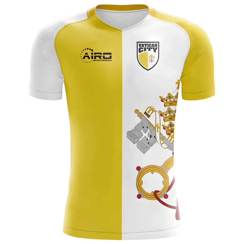 2025-2026 Vatican City Home Concept Football Shirt - Little Boys_0