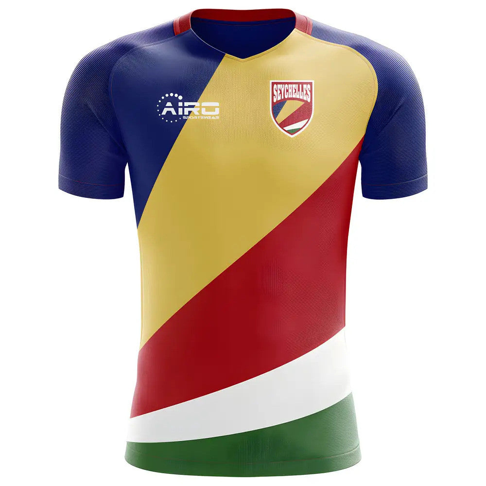 2025-2026 Seychelles Home Concept Football Shirt - Little Boys_0