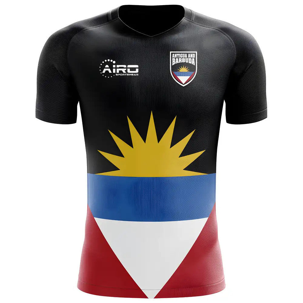 2025-2026 Antigua and Barbuda Home Concept Football Shirt - Kids (Long Sleeve)_0