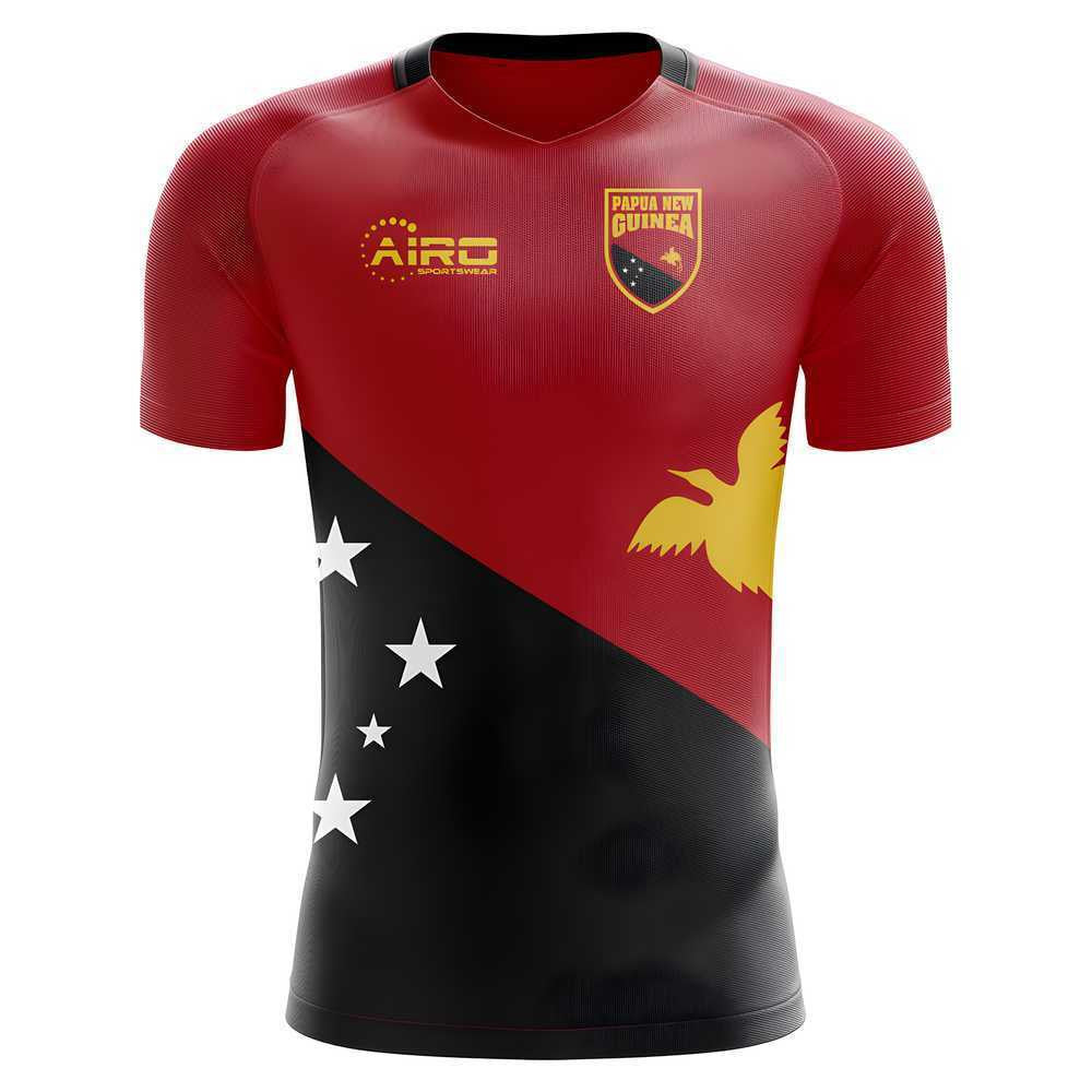 2025-2026 Papua New Guinea Home Concept Football Shirt - Kids (Long Sleeve)_0
