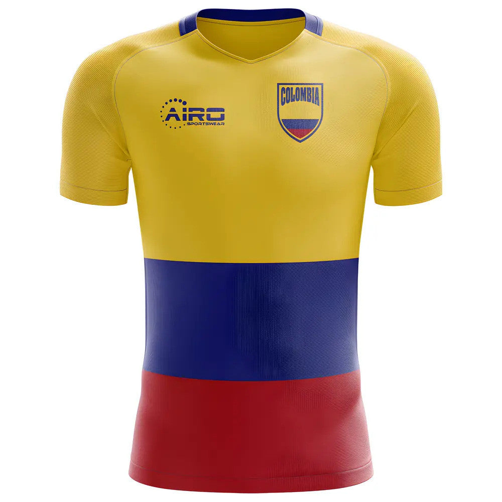 2025-2026 Colombia Flag Concept Football Shirt_0