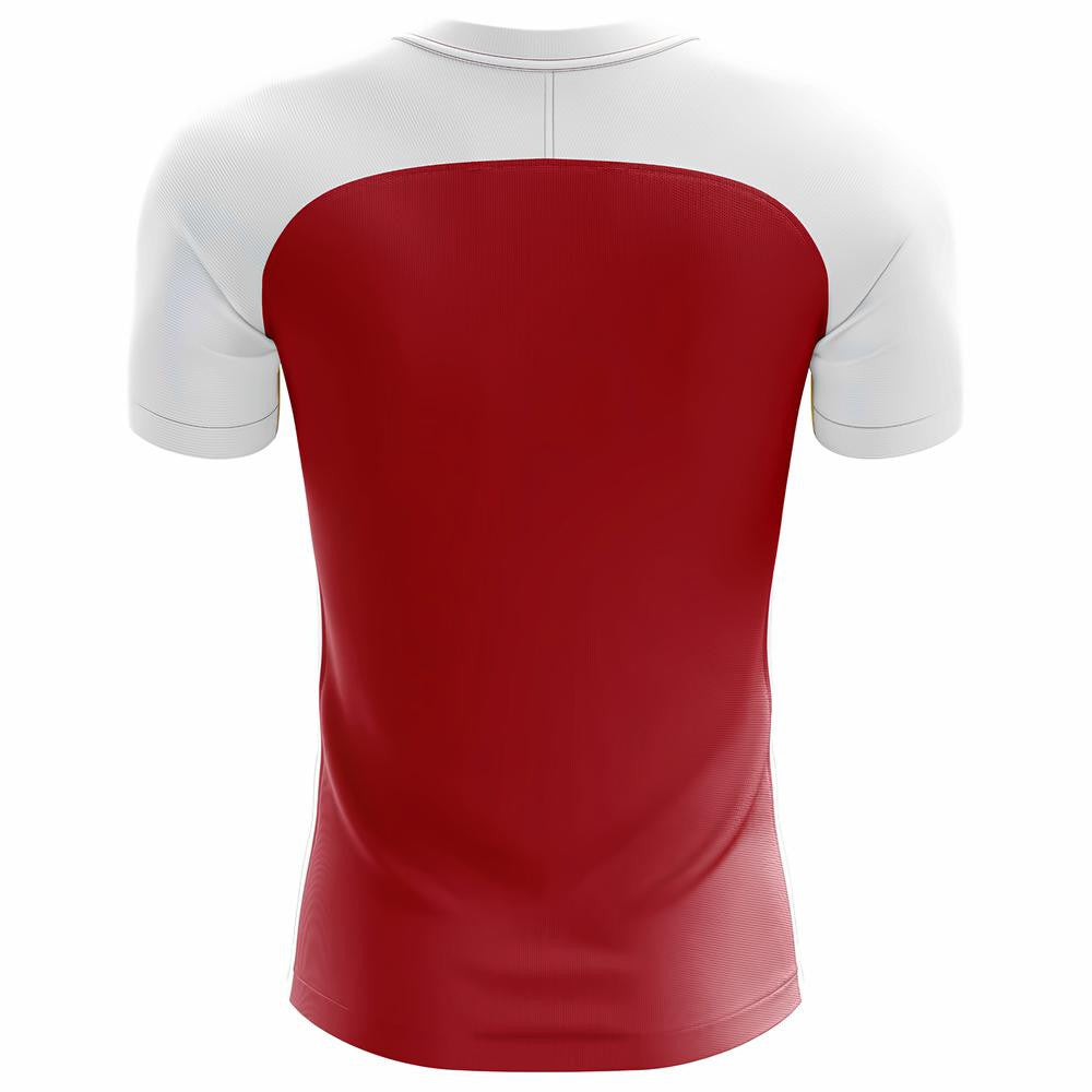2025-2026 South Korea Flag Concept Football Shirt - Kids (Long Sleeve)_1