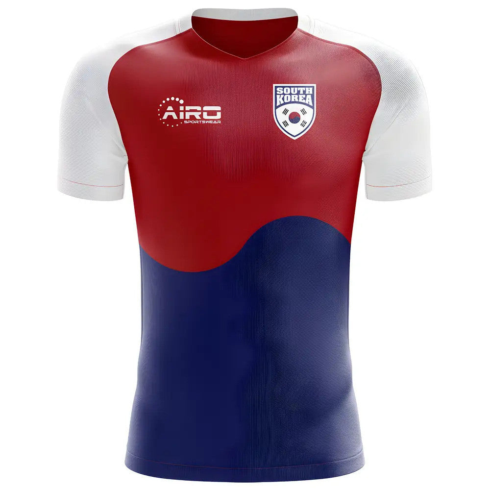 2025-2026 South Korea Flag Concept Football Shirt - Little Boys_0