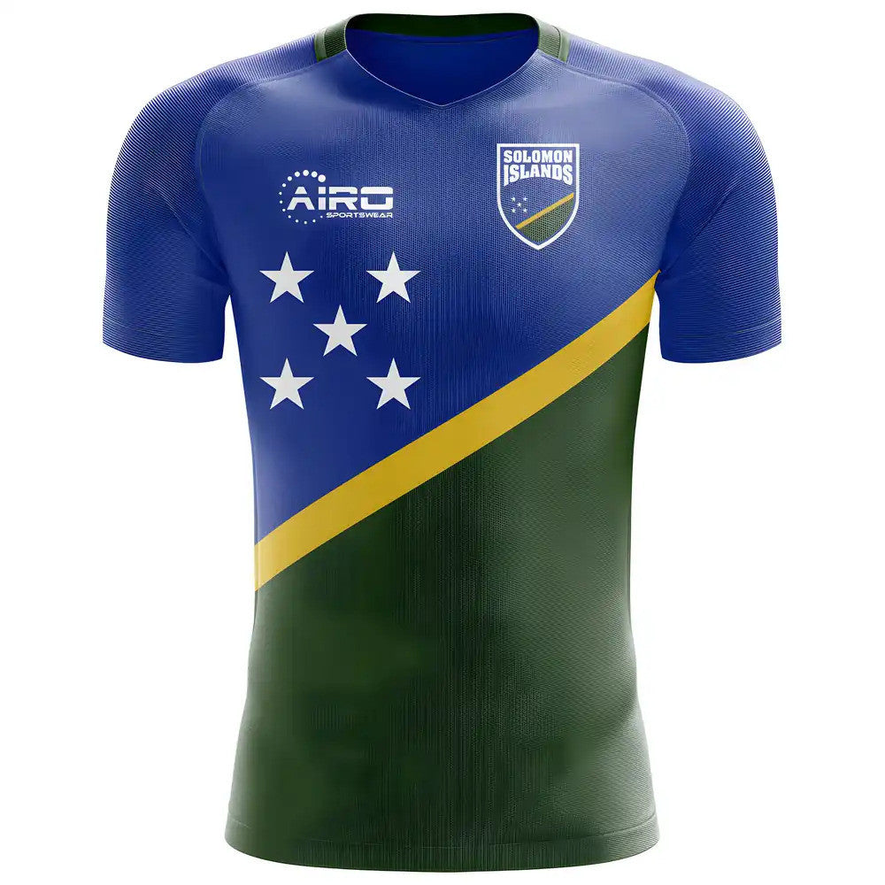 2025-2026 Solomon Islands Home Concept Football Shirt - Kids (Long Sleeve)_0