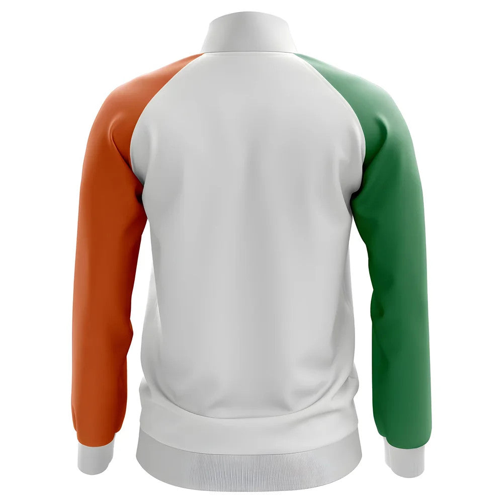 Ireland Concept Football Track Jacket (White) - Kids_1