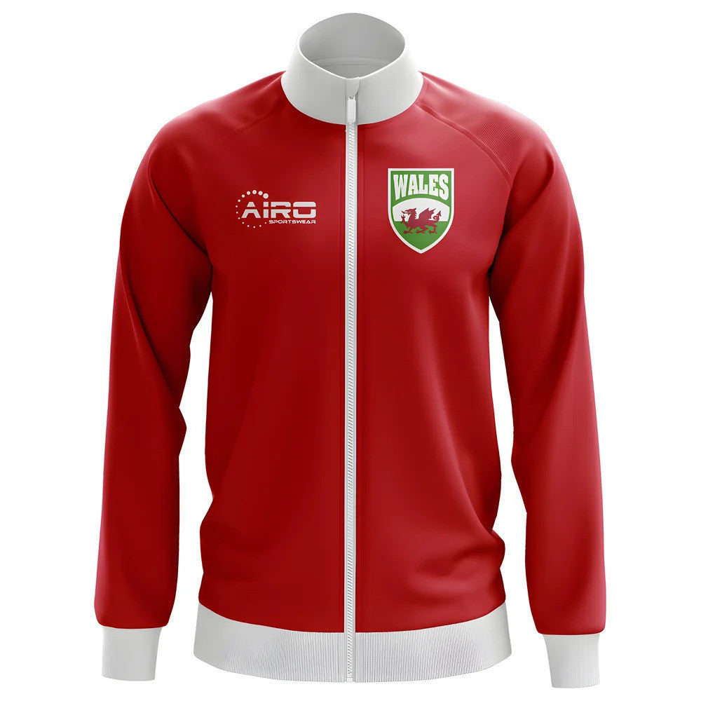 Wales Concept Football Track Jacket (Red) - Kids_0