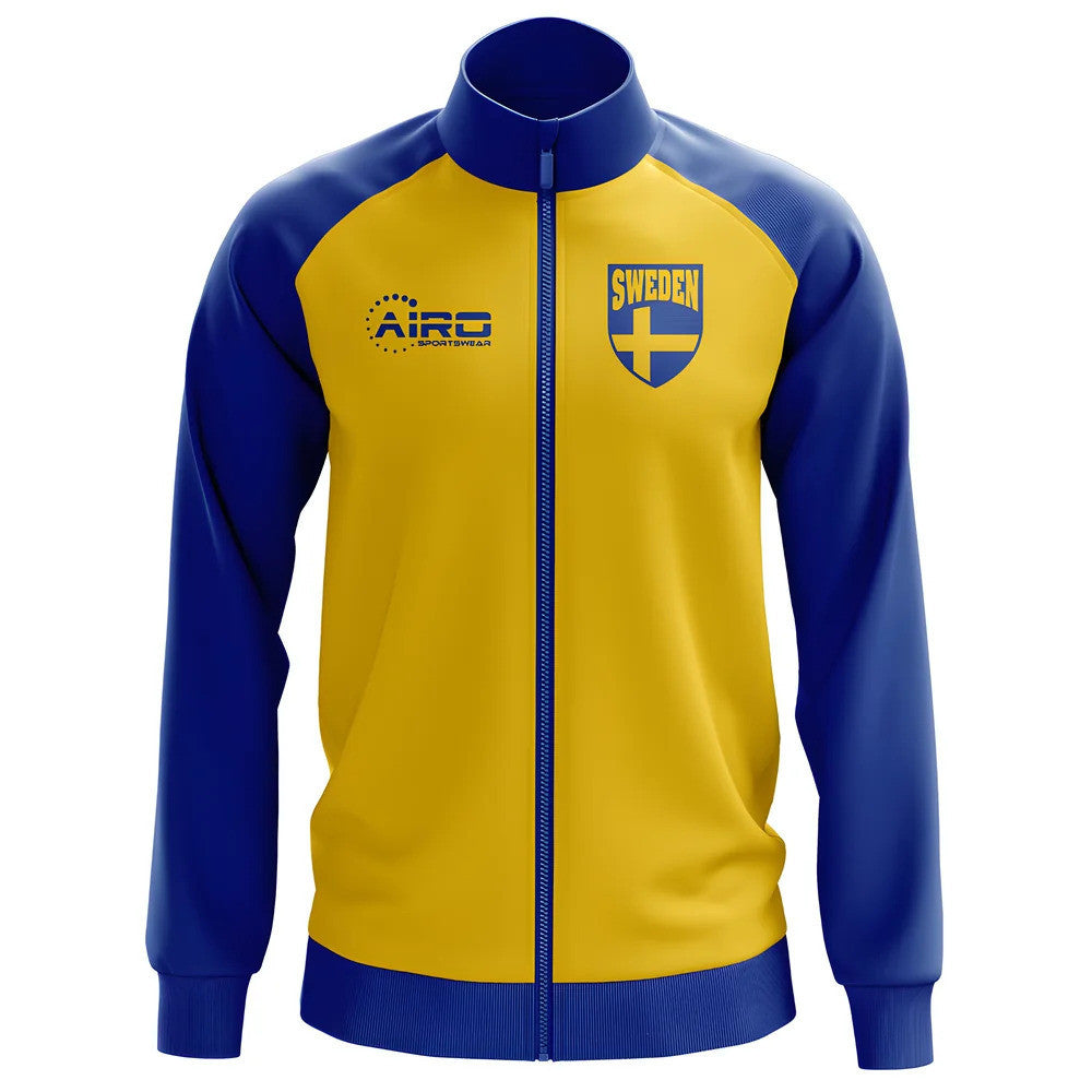 Sweden Concept Football Track Jacket (Yellow) - Kids_0
