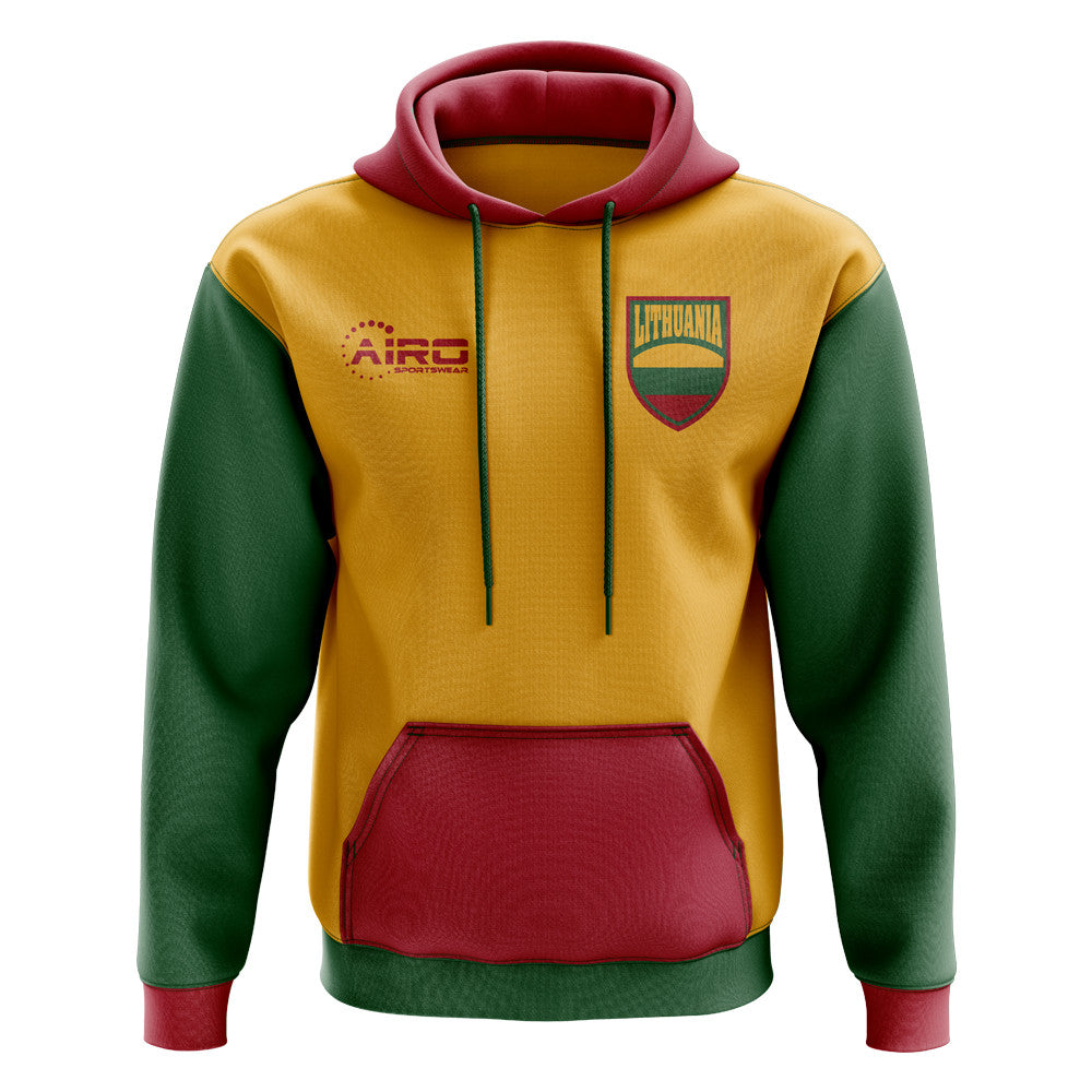 Lithuania Concept Country Football Hoody (Yellow)_0
