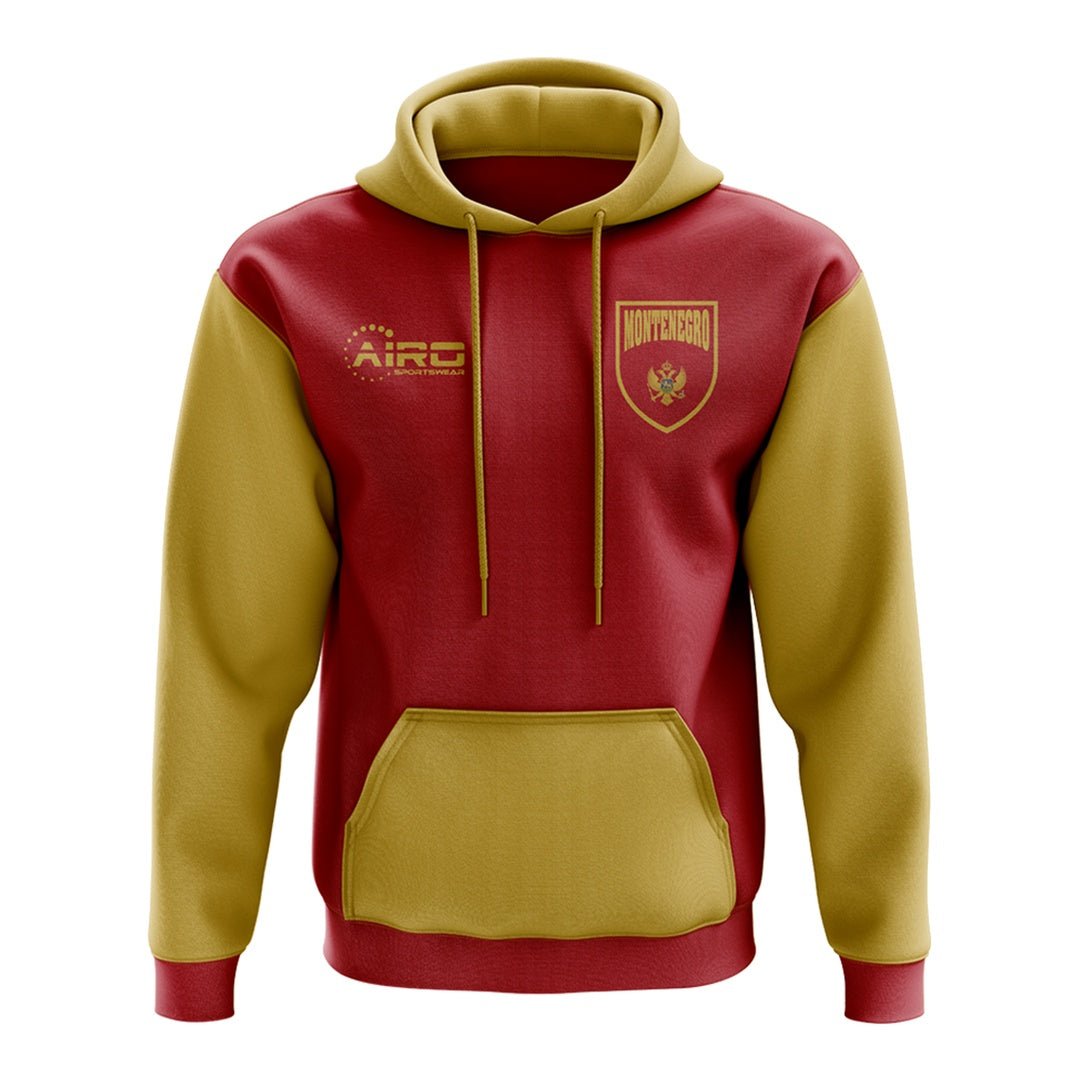 Montenegro Concept Country Football Hoody (Red)_0