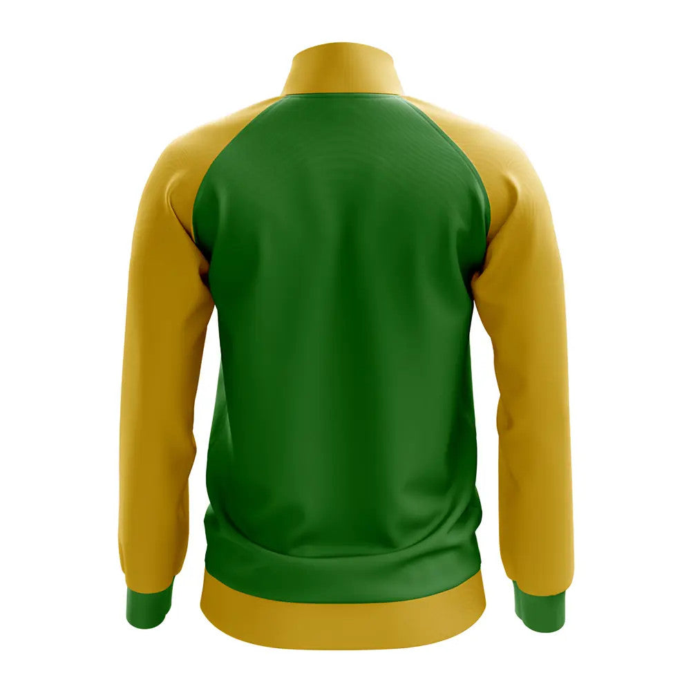 Brazil Concept Football Track Jacket (Green) - Kids_1
