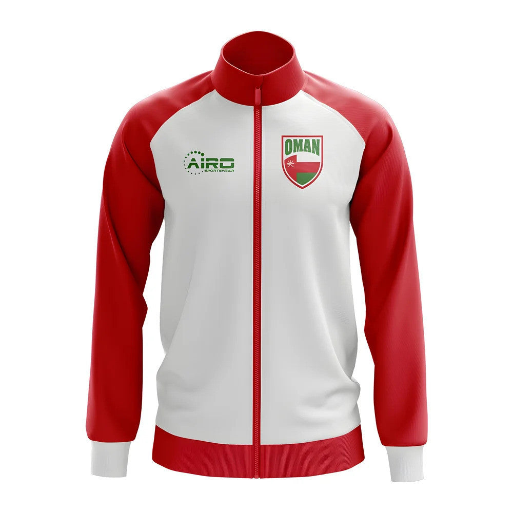 Oman Concept Football Track Jacket (White) - Kids_0