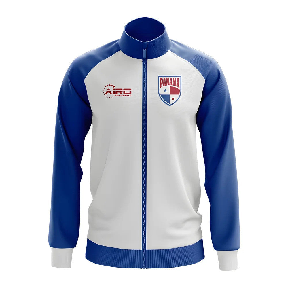 Panama Concept Football Track Jacket (White) - Kids_0