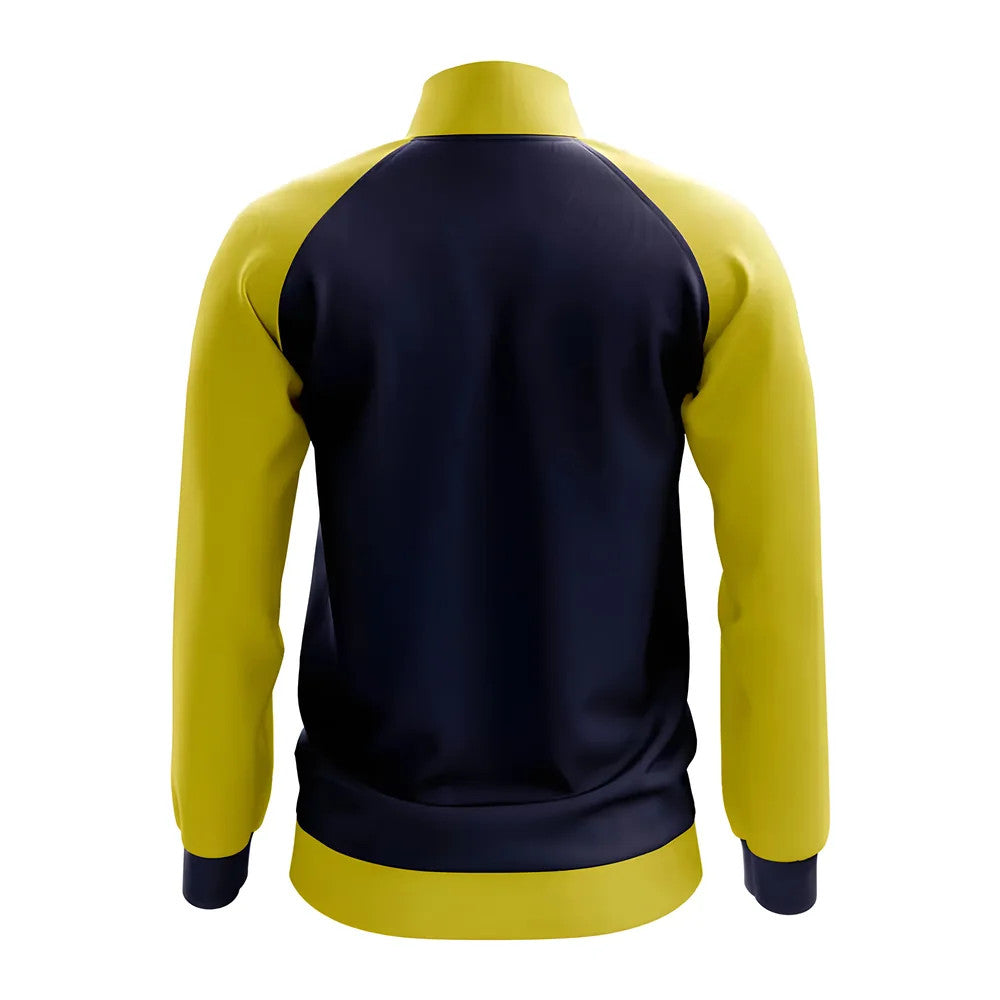 Pitcairn Islands Concept Football Track Jacket (Blue) - Kids_1