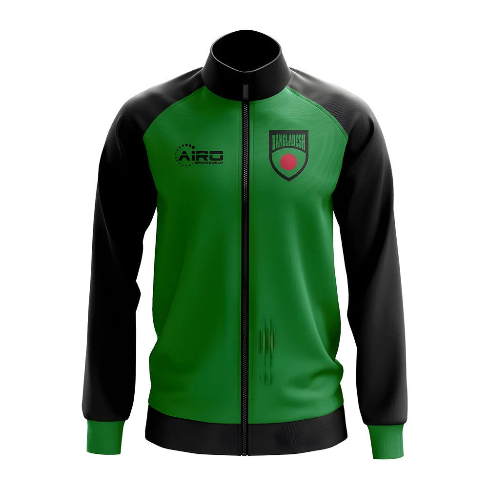 Bangladesh Concept Football Track Jacket (Green) - Kids_0