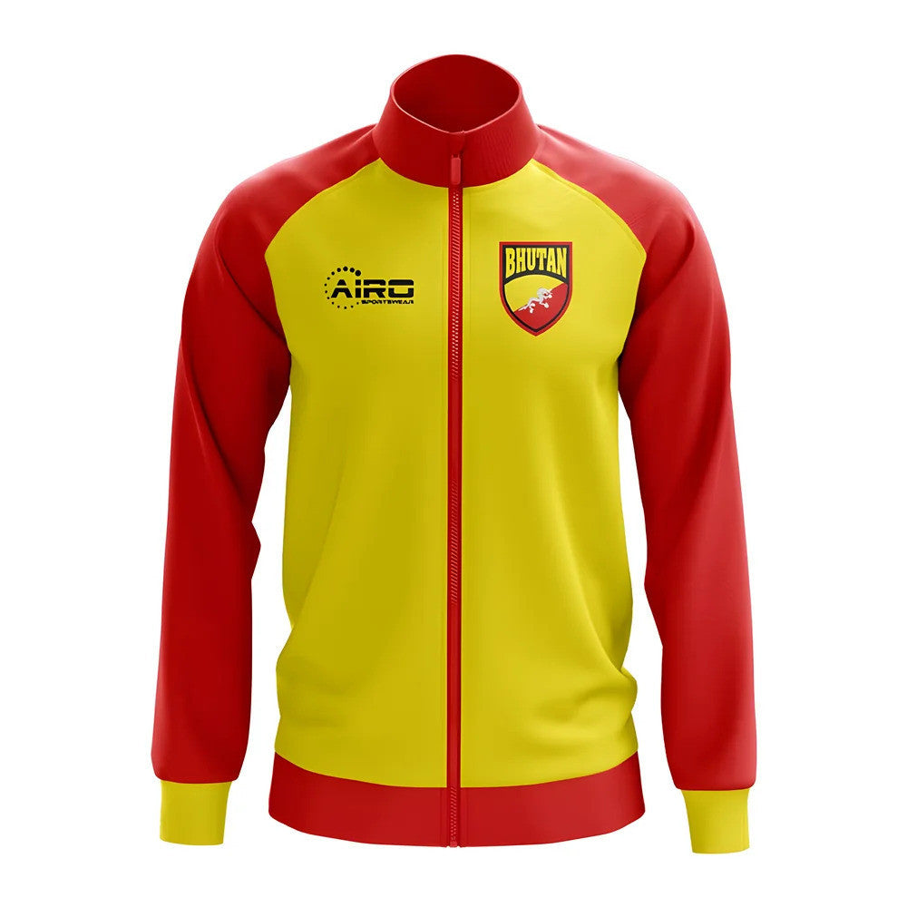 Bhutan Concept Football Track Jacket (Yellow) - Kids_0