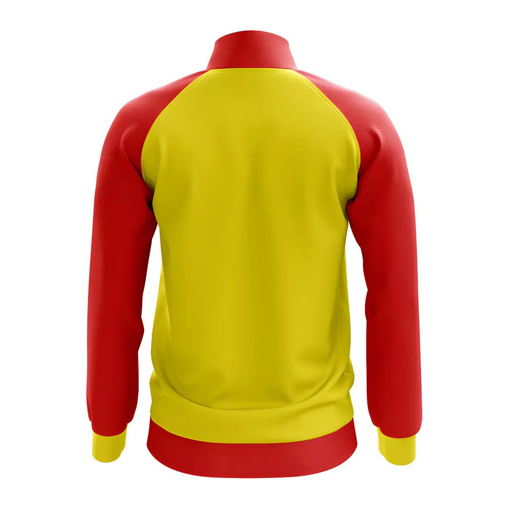 Bhutan Concept Football Track Jacket (Yellow) - Kids_1