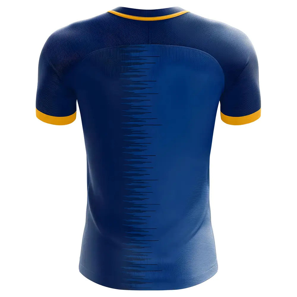 2018-2019 Boca Juniors Fans Culture Home Concept Shirt - Kids (Long Sleeve)_1