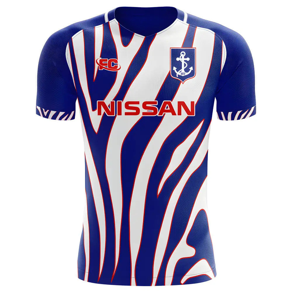 2018-2019 Yokohama Marinos Fans Culture Home Concept Shirt - Kids (Long Sleeve)_0