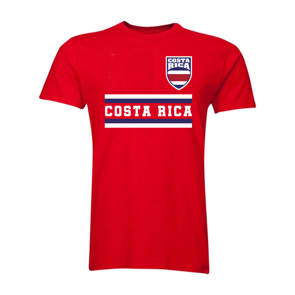 Costa Rica Core Football Country T-Shirt (Red)_0