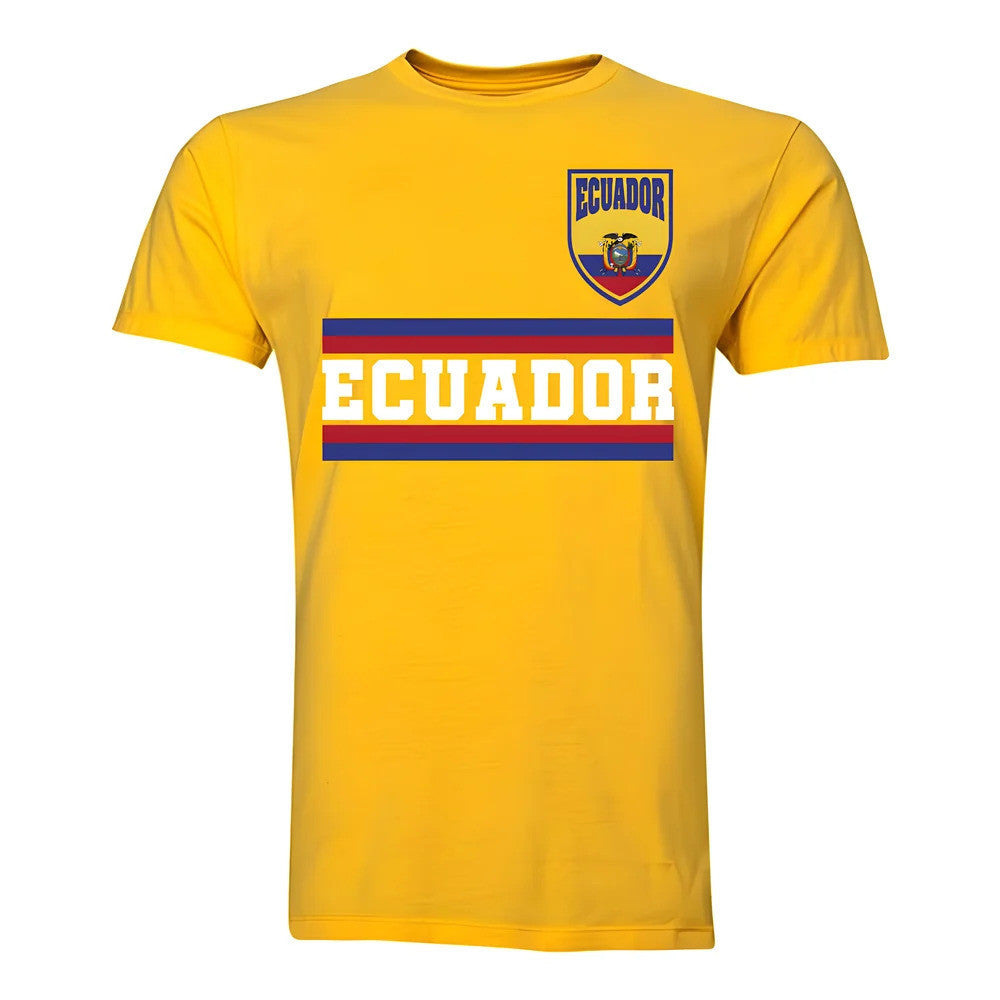 Ecuador Core Football Country T-Shirt (Yellow)_1