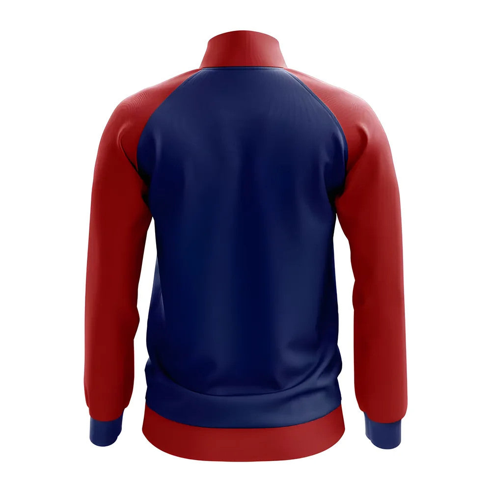 Czech Republic Concept Football Track Jacket (Blue) - Kids_1