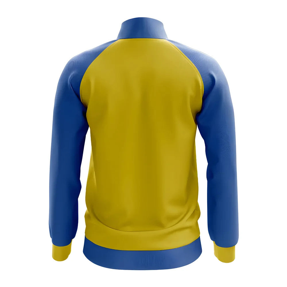 Democratic Republic Of Congo Concept Football Track Jacket (Yellow) - Kids_1