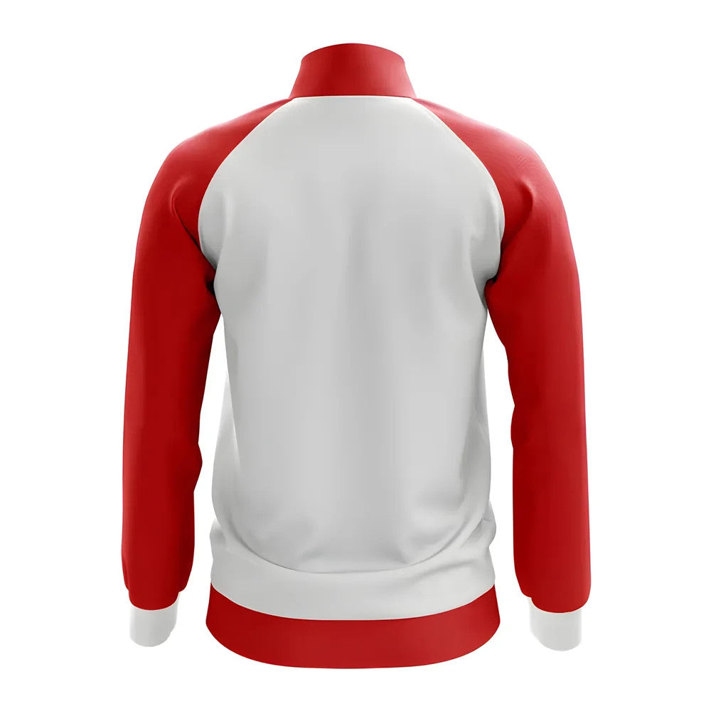 Easter Islands Concept Football Track Jacket (White) - Kids_1