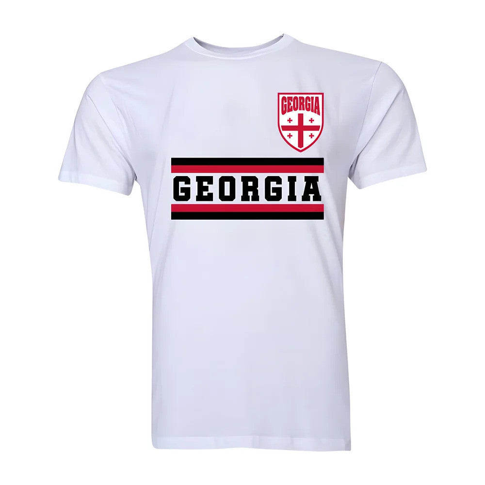 Georgia Core Football Country T-Shirt (White)_0