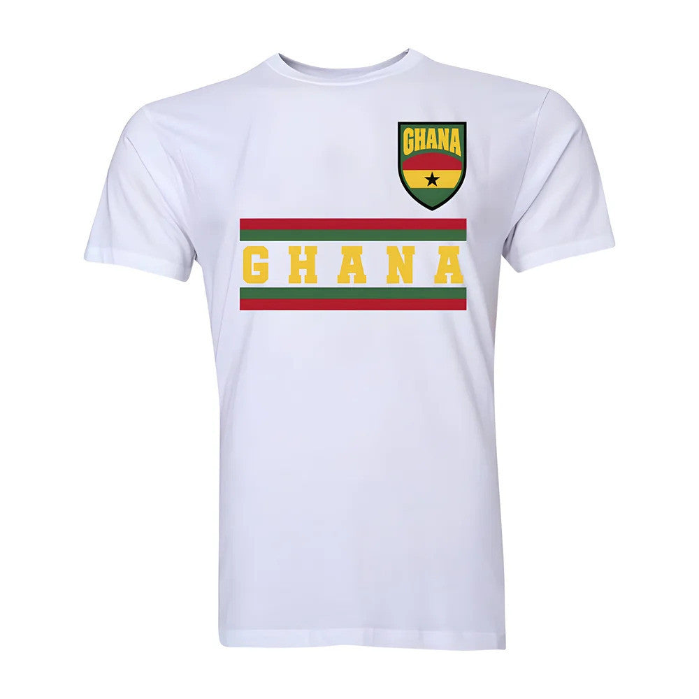 Ghana Core Football Country T-Shirt (White)_1